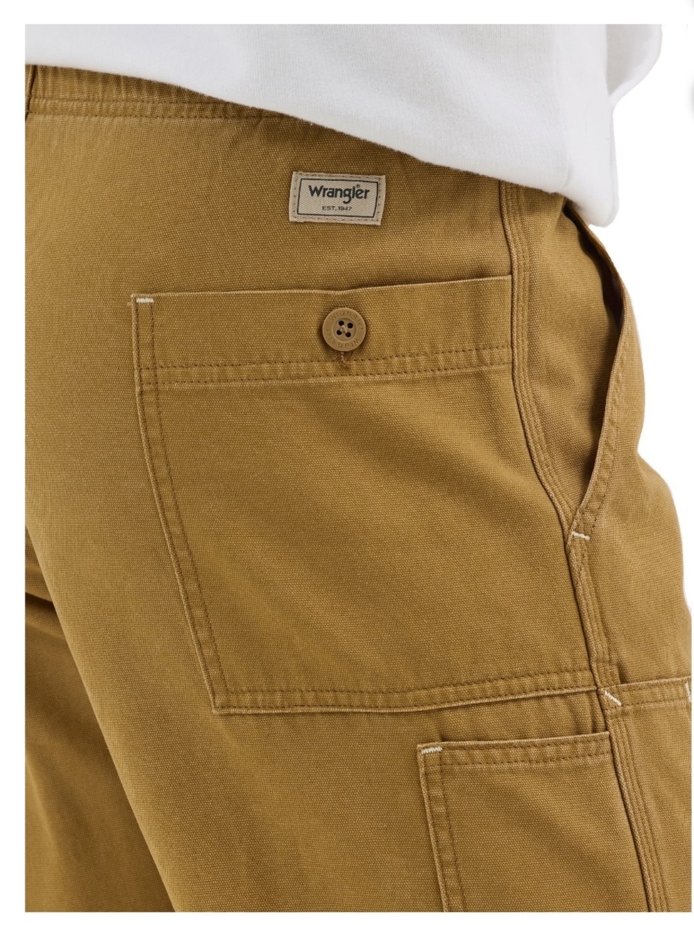 Men's Brown Utility Straight
Leg Cargo Work Pants - Drawstring Waist - Picture 12 of 14